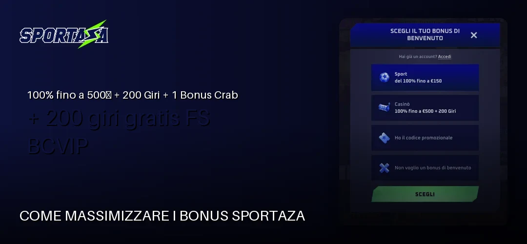 Sportaza promotional banner