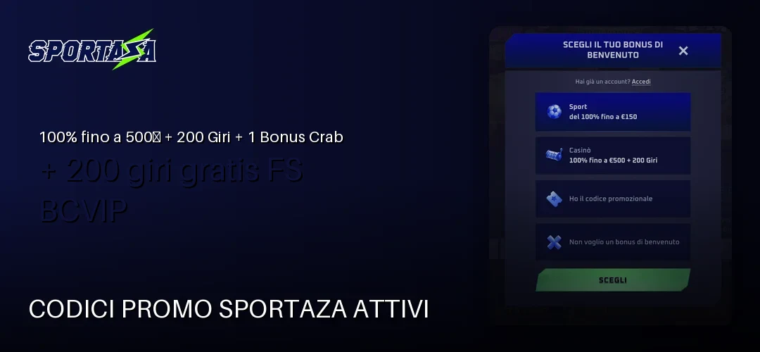 Sportaza promotional banner