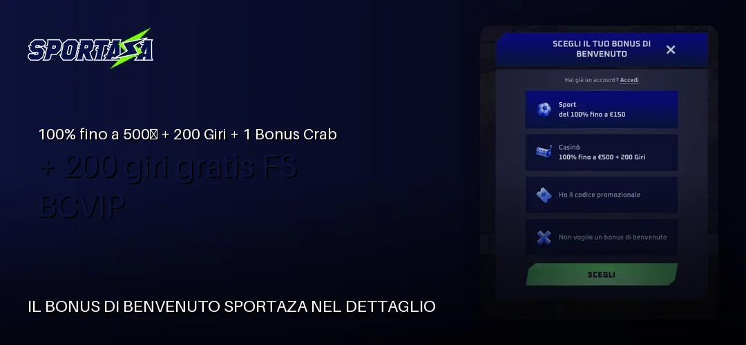 Sportaza promotional banner